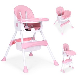 Maitinimo kėdutė Small Chair 2in1 (rožinė)